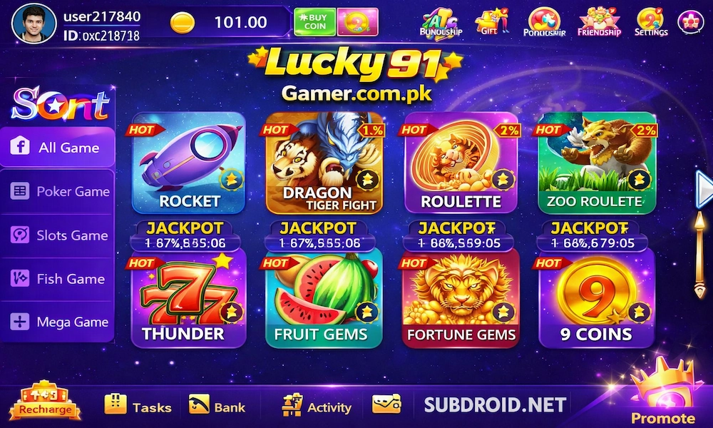 Lucky 91 game download