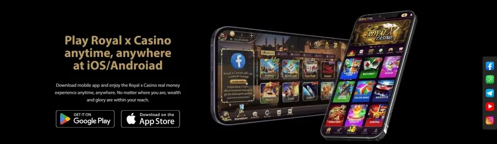 Royal x casino app
