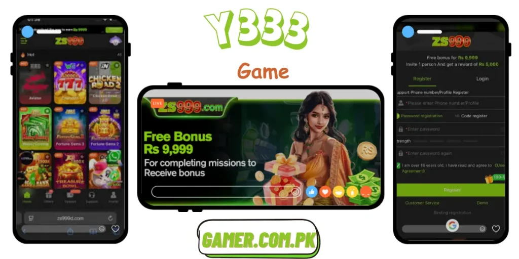 Y333 Game Login