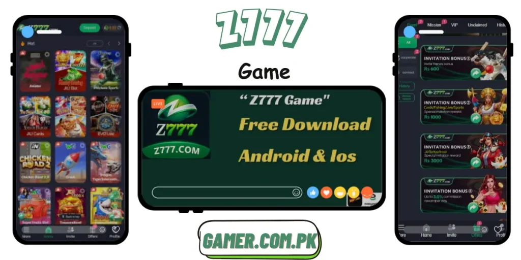 Z777 Game login