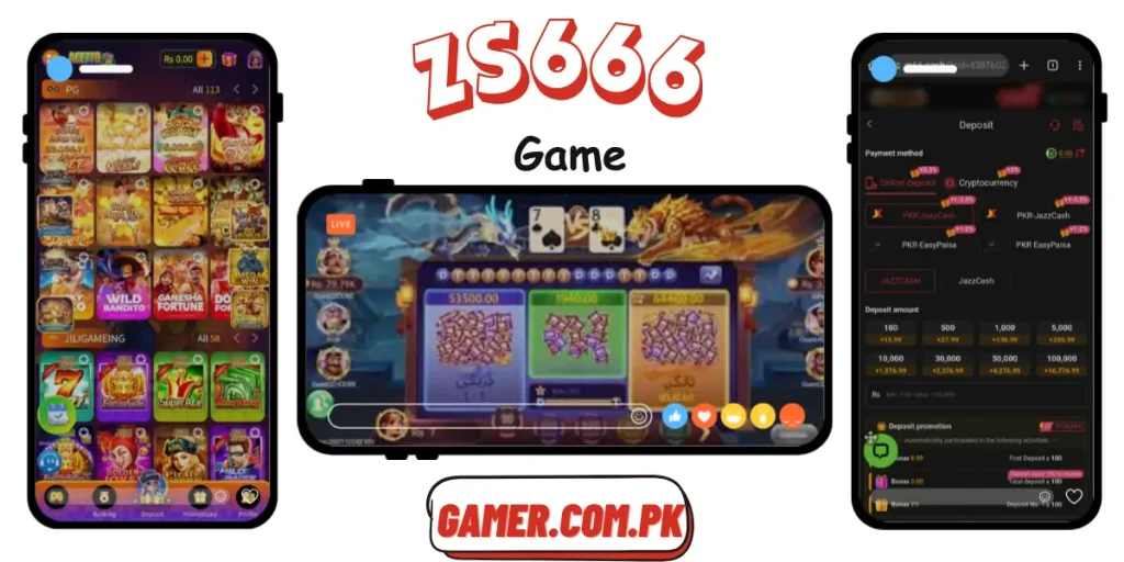 ZS666 Game login